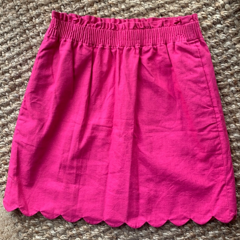 J.Crew pink skirt! Size 0. Never worn.